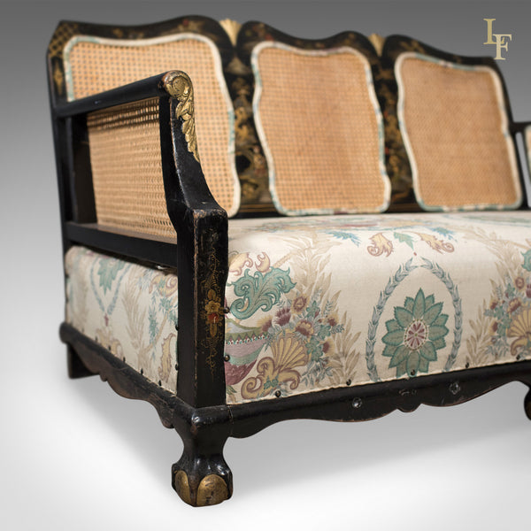 Aesthetic Movement Antique Conservatory Suite, Chinoiserie Bergere c.1890 - London Fine Antiques