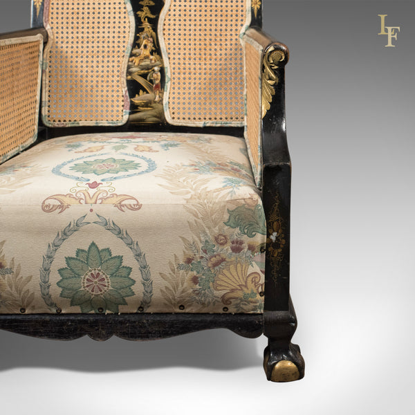 Aesthetic Movement Antique Conservatory Suite, Chinoiserie Bergere c.1890 - London Fine Antiques