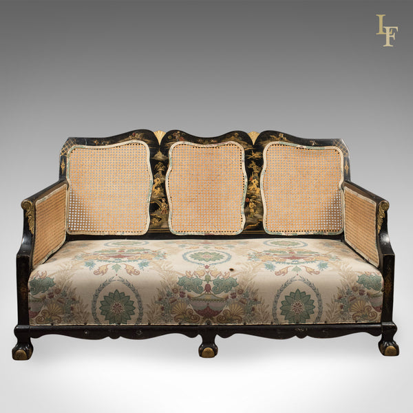 Aesthetic Movement Antique Conservatory Suite, Chinoiserie Bergere c.1890 - London Fine Antiques