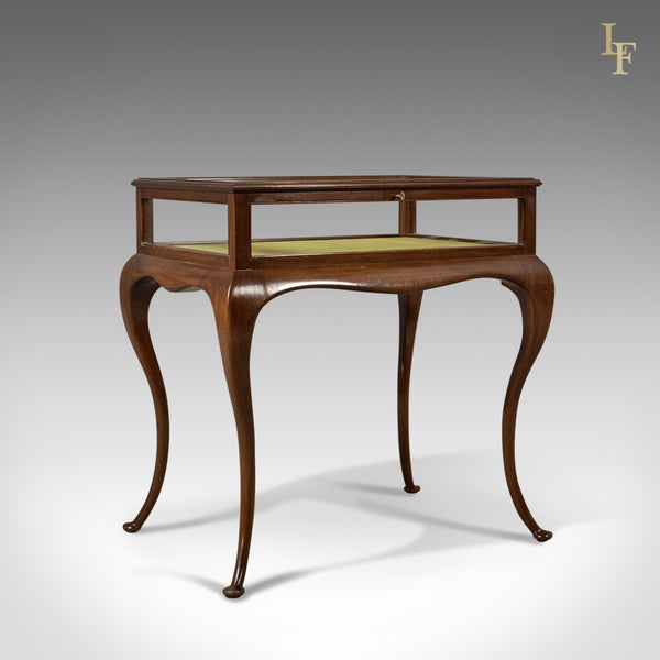 Antique Bijouterie Table, George V Display Case, English c.1915 - London Fine Antiques
