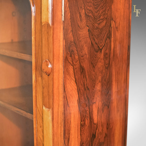 Antique Bookcase, Regency Rosewood Glazed Cabinet, c.1830 - London Fine Antiques