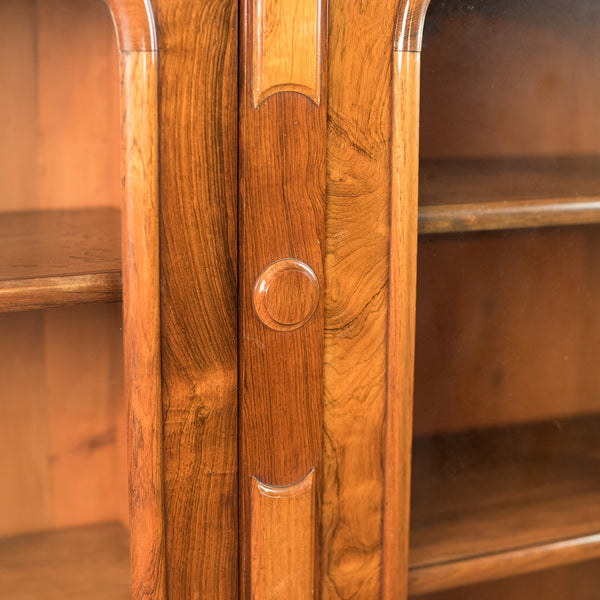 Antique Bookcase, Regency Rosewood Glazed Cabinet, c.1830 - London Fine Antiques