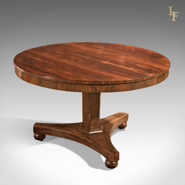 Antique Breakfast Table, Regency, Rosewood c.1820 - London Fine Antiques