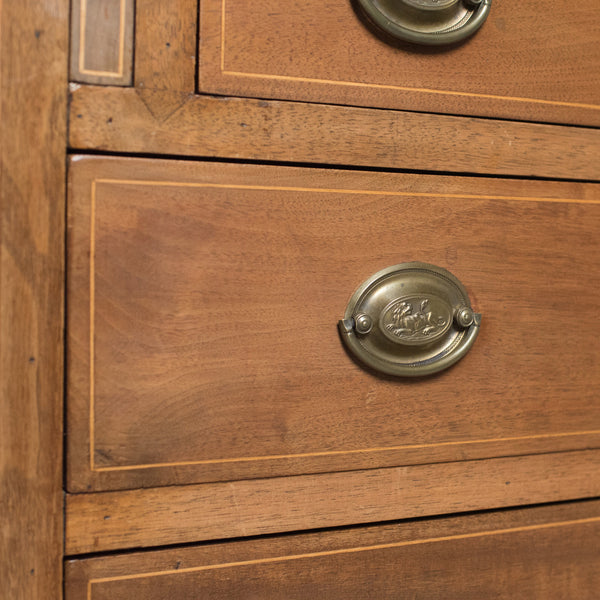 Antique Bureau, Victorian Walnut Desk, c.1900 - London Fine Antiques
