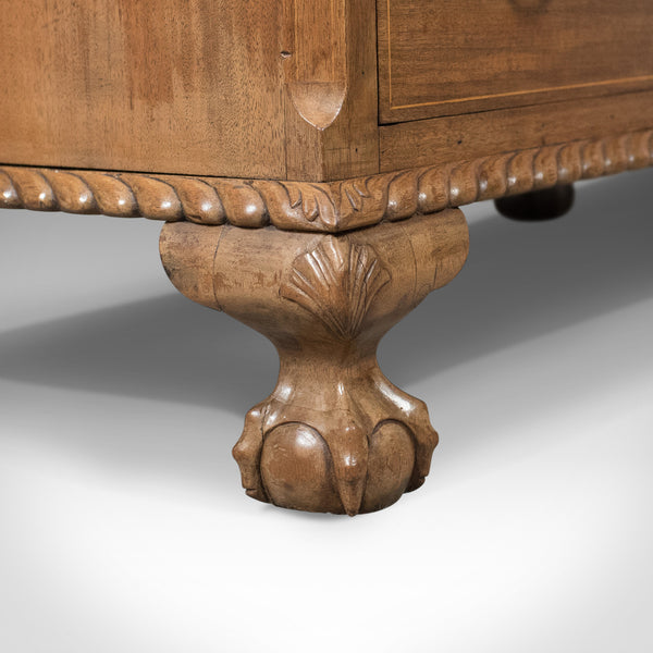 Antique Bureau, Victorian Walnut Desk, c.1900 - London Fine Antiques