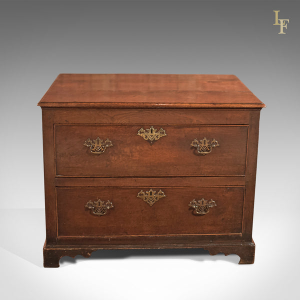 Antique Chest of Drawers, Georgian Squat Tallboy c.1750 - London Fine Antiques