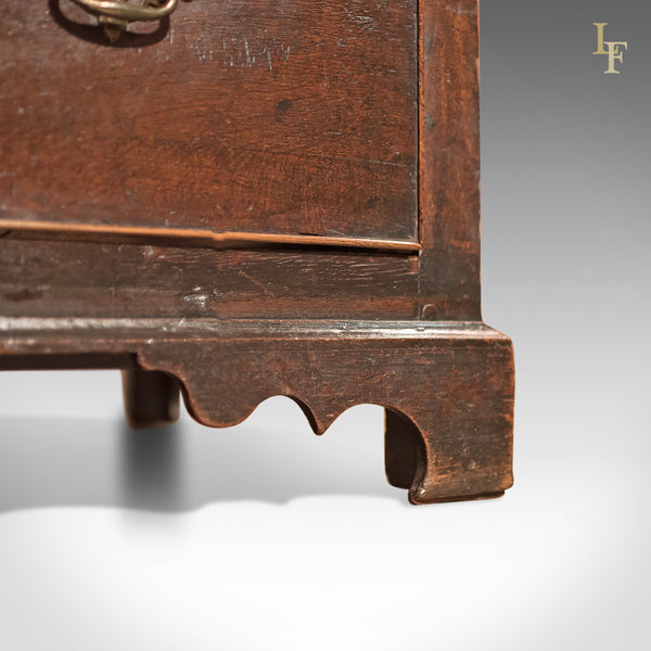 Antique Chest of Drawers, Georgian Squat Tallboy c.1750 - London Fine Antiques