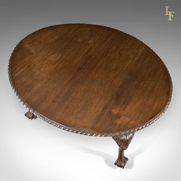 Antique Dining Table, 4-6 Seater, Edwardian, English, Mahogany - London Fine Antiques