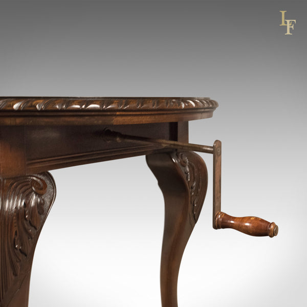 Antique Dining Table, 4-6 Seater, Edwardian, English, Mahogany - London Fine Antiques