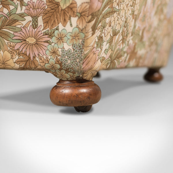 Antique Ottoman, Victorian Upholstered Chest c.1870 - London Fine Antiques