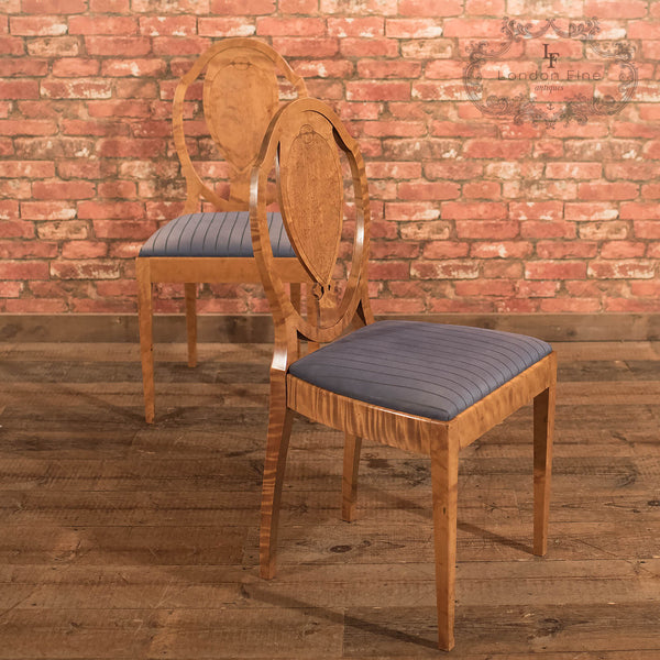 Antique Pair of Chairs, A.B. Nordiska Kompaniet 1918 - London Fine Antiques