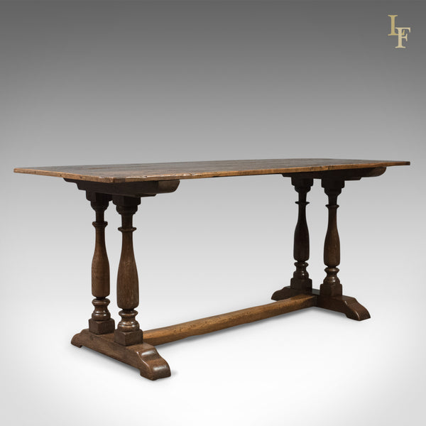 Antique Refectory Table, 17th Century and Later, English, Oak - London Fine Antiques