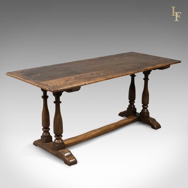 Antique Refectory Table, 17th Century and Later, English, Oak - London Fine Antiques