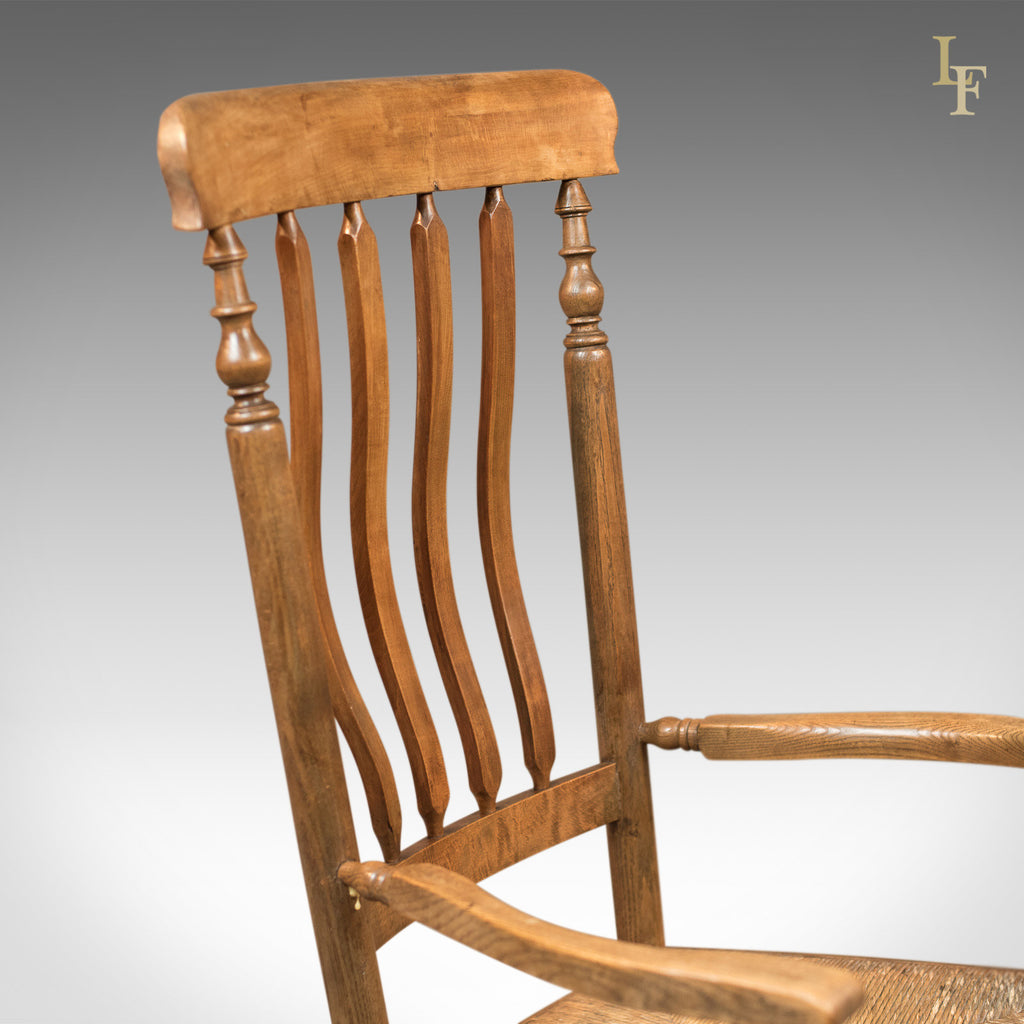 Antique Rocking Chair, Georgian Oak and Ash – London Fine Antiques