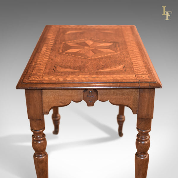 Antique Side Table, Georgian Oak c.1800 - London Fine Antiques