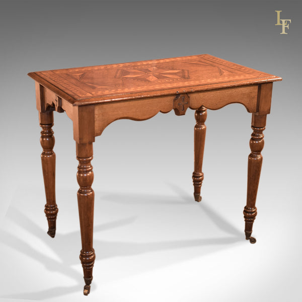Antique Side Table, Georgian Oak c.1800 - London Fine Antiques