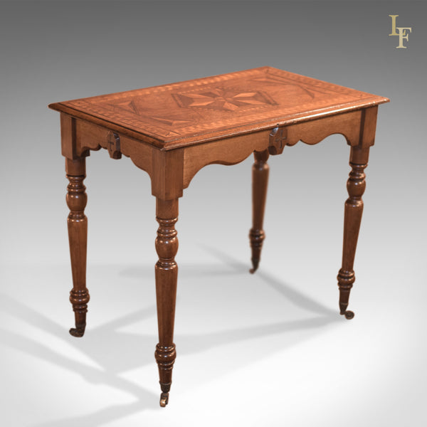 Antique Side Table, Georgian Oak c.1800 - London Fine Antiques
