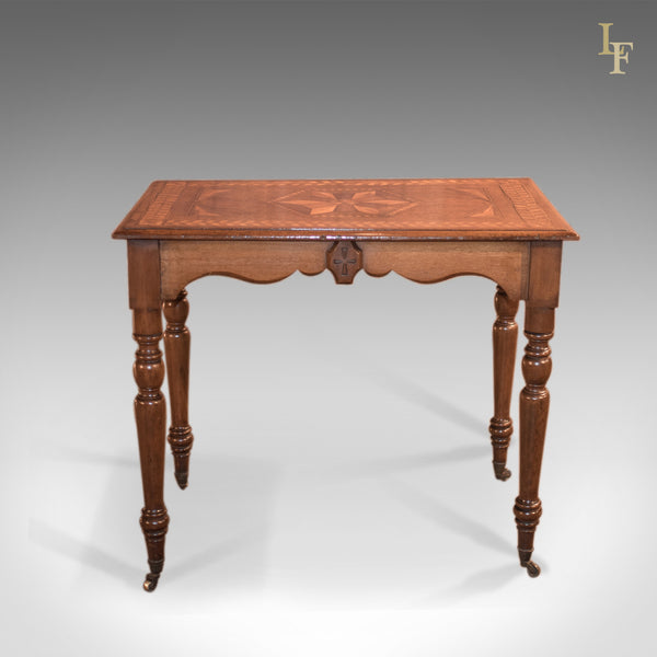 Antique Side Table, Georgian Oak c.1800 - London Fine Antiques