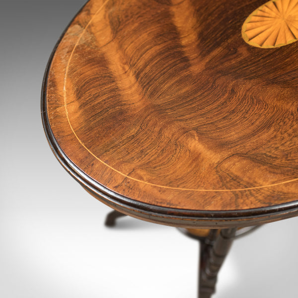 Antique Side Table, Victorian Rosewood, English c.1880 - London Fine Antiques