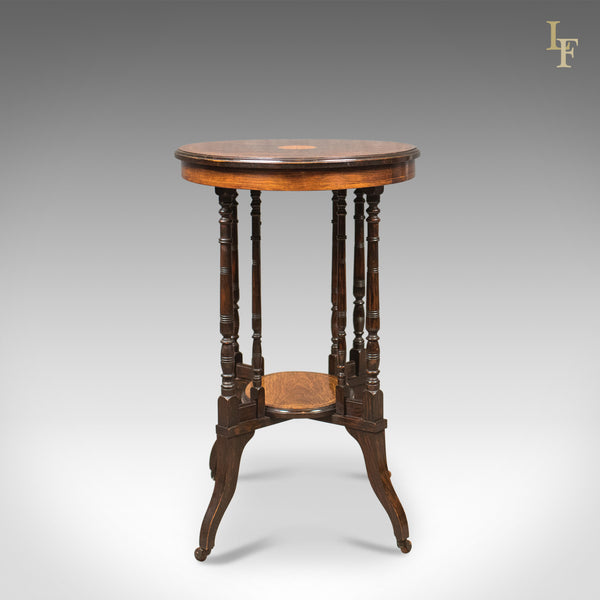 Antique Side Table, Victorian Rosewood, English c.1880 - London Fine Antiques