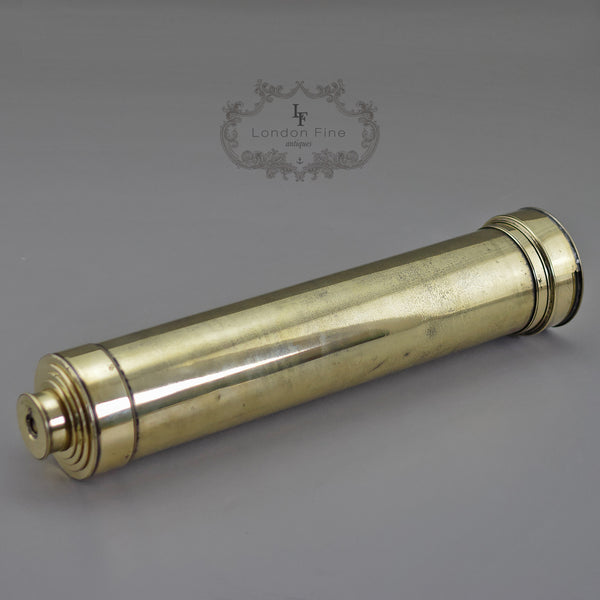 Antique Telescope, Large Dollond Four Draw - London Fine Antiques
