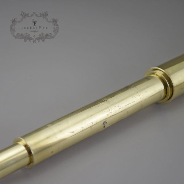 Antique Telescope, Large Dollond Four Draw - London Fine Antiques