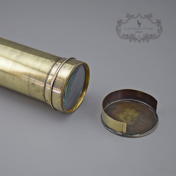 Antique Telescope, Large Dollond Four Draw - London Fine Antiques