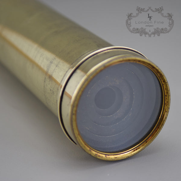 Antique Telescope, Large Dollond Four Draw - London Fine Antiques