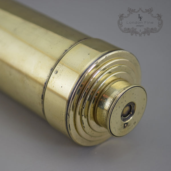 Antique Telescope, Large Dollond Four Draw - London Fine Antiques