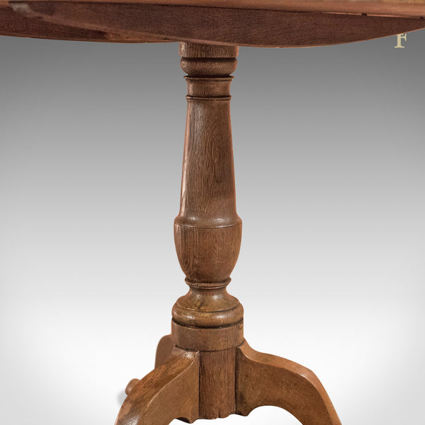 Antique Tilt Top Table, Georgian Oak c.1750 - London Fine Antiques