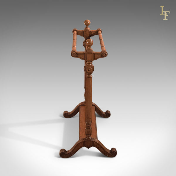Antique Towel Rail, Large Victorian Stand c.1850 - London Fine Antiques