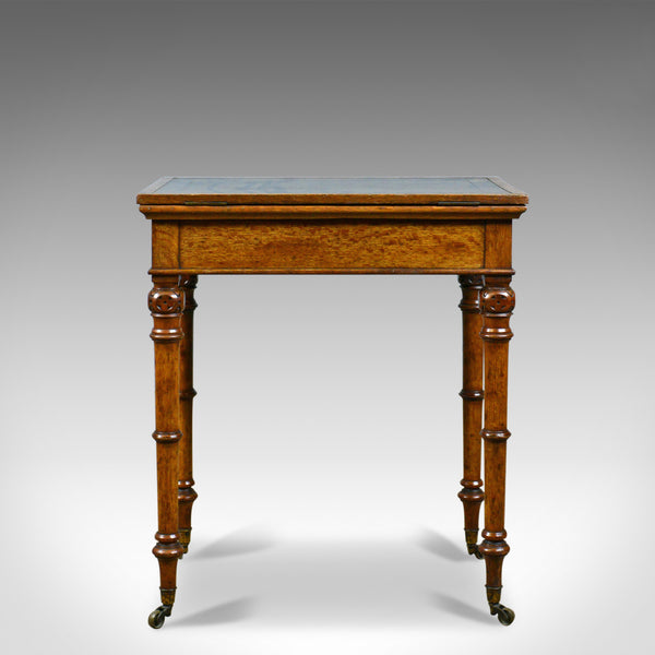 Antique, Adjustable Writing Table, English, Oak, Johnstone and Jeanes, c.1850 - London Fine Antiques
