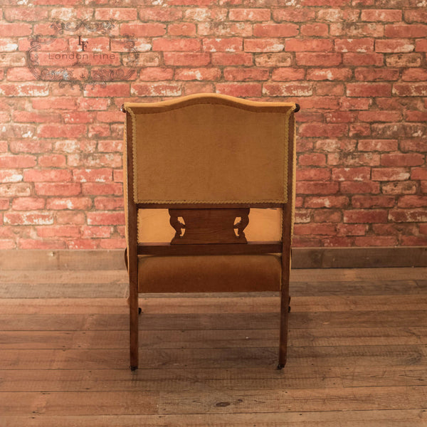 Edwardian Drawing Room Armchair, c.1910 - London Fine Antiques