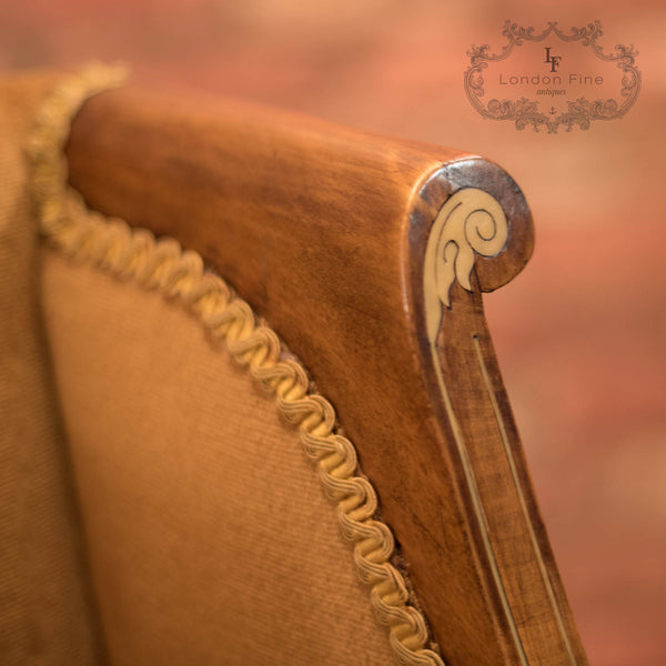 Edwardian Drawing Room Armchair, c.1910 - London Fine Antiques