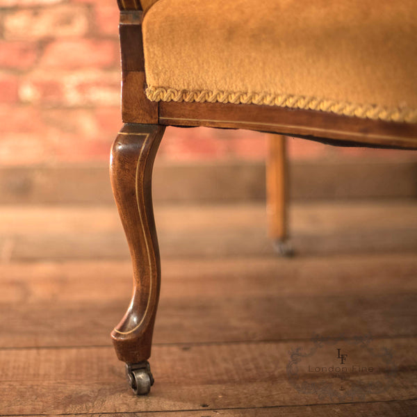 Edwardian Drawing Room Armchair, c.1910 - London Fine Antiques