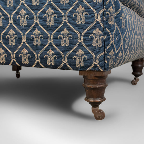 Antique Armchair, Edwardian English Club Chair, c.1910 - London Fine Antiques