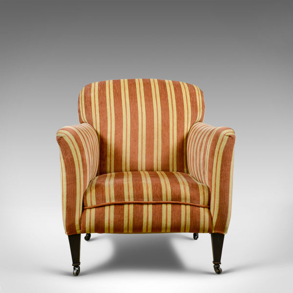 Antique Armchair, English, Edwardian Club Chair, Early 20th Century, Circa 1910 - London Fine Antiques