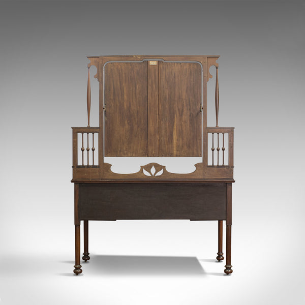 Antique Art Nouveau Dressing Table, English, Maple and Co., Mahogany, Circa 1890 - London Fine Antiques
