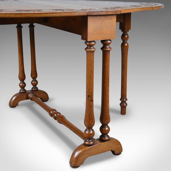 Antique, Arts & Crafts Sutherland Table, Liberty-Esque, occasional, centre c1900 - London Fine Antiques