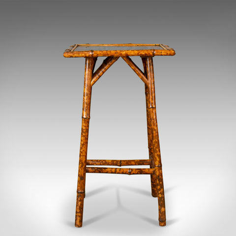 Antique Bamboo Table, Side, Occasional, Oriental, Victorian Circa 1900 - London Fine Antiques