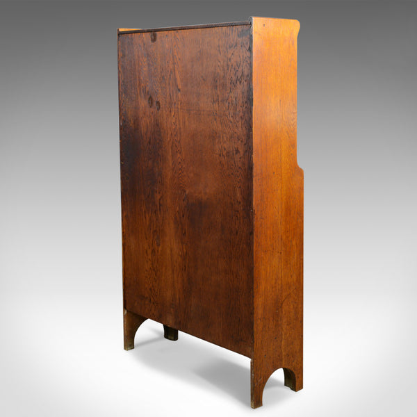 Antique Barrister's Bookcase, Four Section, Glazed, Globe Wernicke Taste c.1910 - London Fine Antiques