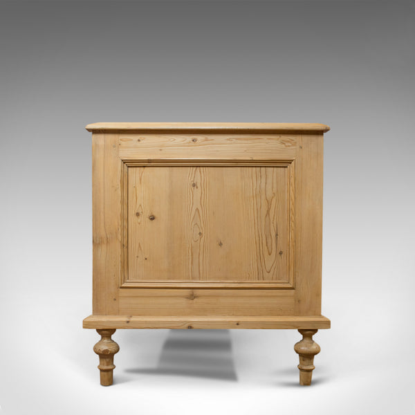 Antique Bed Frame, English, Victorian, Pine, Bedstead, Late 19th Century, C.1900 - London Fine Antiques