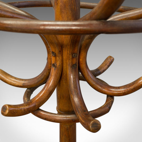 Antique Bentwood Coat Rack, Hall Stand, Thonet, Café, Coat Stick Umbrella, c1910 - London Fine Antiques