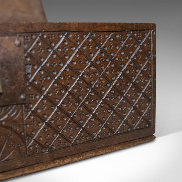 Antique Bible Box, English Oak Chest, Circa 1700 - London Fine Antiques