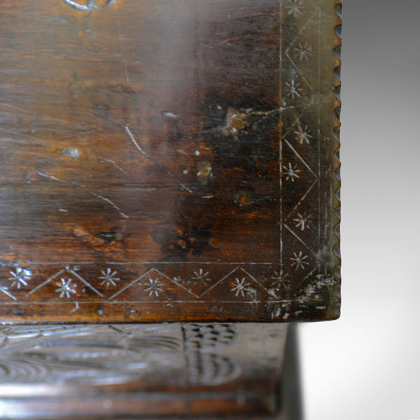Antique Bible Box on Stand, William & Mary, Oak, Writing, Circa 1690 and Later - London Fine Antiques