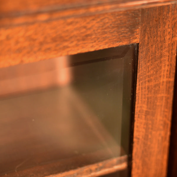 Edwardian Sliding Glazed Door Bookcase, c.1910 - London Fine Antiques