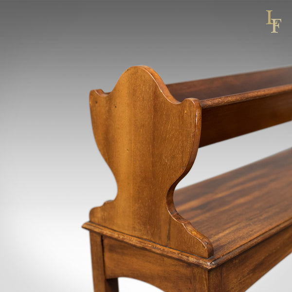 Antique Bookstand, English, Edwardian Mobile Book Shelf, Mahogany c.1910 - London Fine Antiques