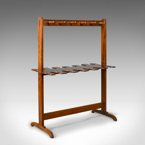 Antique Boot Rack, Welsh, Victorian, Riding Crop Stand, Mahogany, Circa 1890 - London Fine Antiques
