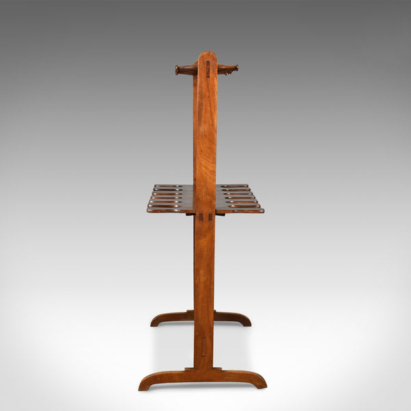 Antique Boot Rack, Welsh, Victorian, Riding Crop Stand, Mahogany, Circa 1890 - London Fine Antiques