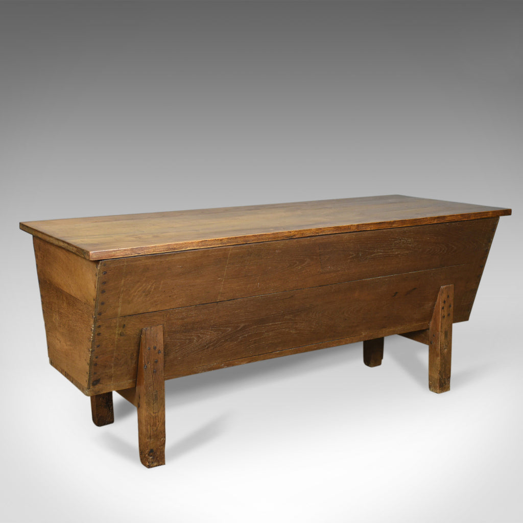 Antique Boulangerie Dough Bin, Large, French, Elm, Chest, Circa 1800 - London Fine Antiques